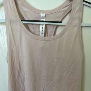 Lululemon Love Tank Pleated sz 4 NWOT Brier Rose/Pale Pink top